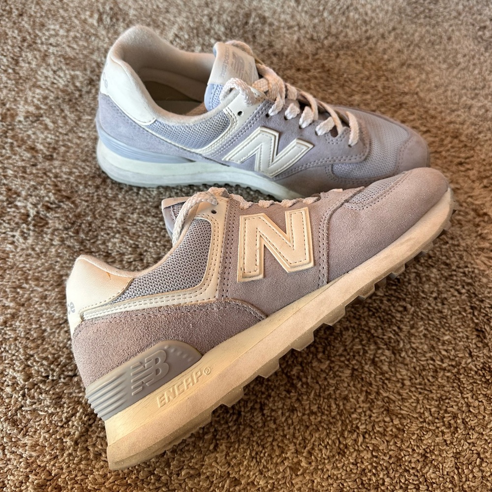 Women’s New Balance Blue/Grey 574 Sneakers
